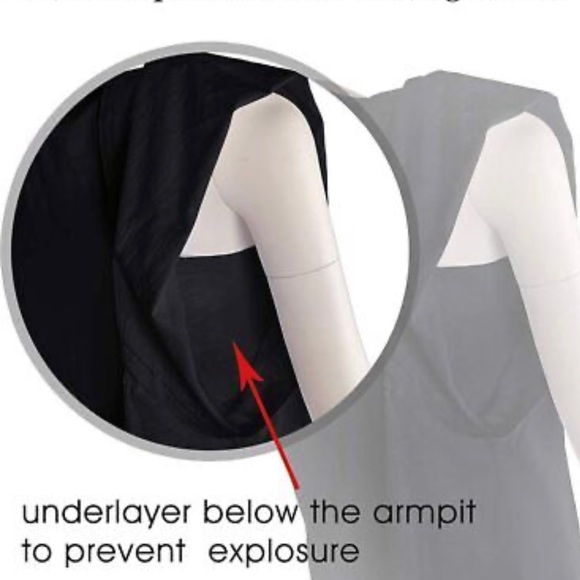 NWT Niashot women’s loose v neck t shirt with wide batwing sleeves in light gray - Picture 4 of 12